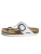 Bayton Teenslipper ‘Mercure’  zwart / zilver / wit