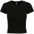 Urban Classics Dames jersey stretch crop t-shirt