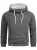 Alessandro Salvarini Sweatshirt ‘Beeno’  bruin / antraciet