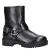 Nelson Kids leren bikerboots zwart