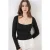 Langdurige Aangename Blouse met Hartkraag