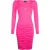 PINKO Accorciare Dress Raspberry Red