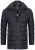 INDICODE JEANS Winterjas ‘Wooding’  donkerblauw