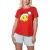 Looney Tunes T-shirt voor dames met Tweety-kerstmuts (Rood)