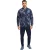 Puma Geometrische anorak voor heren (Nachtblauw)