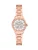 FOSSIL Analoog horloge ‘GILMORE’  rose-goud / grijs / wit