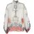 Zimmermann Lovestruck Blouson Blouse in Crème Katoen