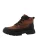 TOM TAILOR Veterboots  cognac / zwart