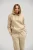 Basis Hoodie Sweat – Donker Beige