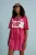 Colourful Rebel T-shirtjurk roze