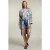 River Woods Multicolor Checked Kimono