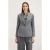 Motivi Single-breasted Polyviscose Jacket Grey