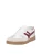 Pull&Bear Sneakers laag  lichtgrijs / bourgogne / wit