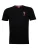 U.S. POLO ASSN. Shirt  bloedrood / zwart / natuurwit