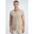 GABBIANO katoenen regular fit overhemd – lichtbruin