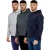 Kruze | 3-Pack Heren Fleece Hoodies
