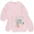 QPI sweater met backprint roze