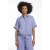 Rino & Pelle Rune.7002623 rino&pelle cropped short sleeve blouse brushed blue