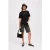 Karl Lagerfeld Ombre Denim Short Washed Black Ombre