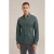 WE Fundamentals casual overhemd donkergroen