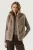 Garcia teddy gilet taupe
