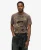 Superdry Mannen Osaka T-shirt met Losse Pasvorm Blauw