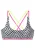 BUFFALO Bikinitop  limoen / pink / zwart / offwhite