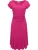 Ragwear Jurk ‘Yvone’  magenta