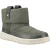 HEYDUDE Camden Cuff Nylon Quilt Nylon Dames Donkergroene Winter Enkelboots