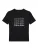 Calvin Klein Jeans Shirt  zwart / wit