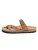 Bayton Teenslippers ‘TRIADE’  camel / sand / zwart