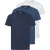 G-Star Heren ondershirt bamboe cove t-shirt ronde hals 3-pack effen blauw/wit/navy