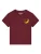 Watapparel Shirt ‘Moon & Stars’  curry / wijnrood / zwart