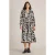 White Stuff Aimee Jersey Dress Black Multi