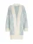Peppercorn Gebreid vest ‘Fija’  lichtbeige / lichtblauw