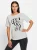 heine Shirt  zwart / wit