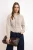 TRENDYOLMİLLA Dames Bruin Geruit Lang Getailleerd Overhemden