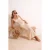TRENDYOLMİLLA Dames Ecru Ajour Maxi Mouwloos Strandkleding Bodycon Strandjurken