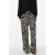 VERO MODA wide leg regular waist casual broek zwart