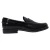 Tod’s Geborstelde Penny-Strip Loafers in Zwart Leer