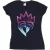 Li-cense Disney dames descendants roze kroon katoenen t-shirt