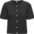 Only Onlsofia ss o-neck cardigan knt black/pearl button