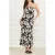 GUESS Marciano By  Sunburst Black Dress Sunburst Black Print