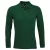 SOLS Heren Perfecte Lange Mouw Piqu Polo Shirt (Fles groen)