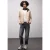 Street One Dames Straight Legs jeans in Grijs