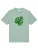 Watapparel Shirt ‘Monstera 2.0’  turquoise / donkergroen