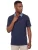 Casa Moda poloshirt navy borstzak