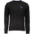 Gianmarco Venturi Zwarte Katoenen Heren Trui