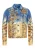 CIPO & BAXX Tussenjas  blauw / geel