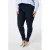 MS Mode high waist skinny jeans dark blue denim